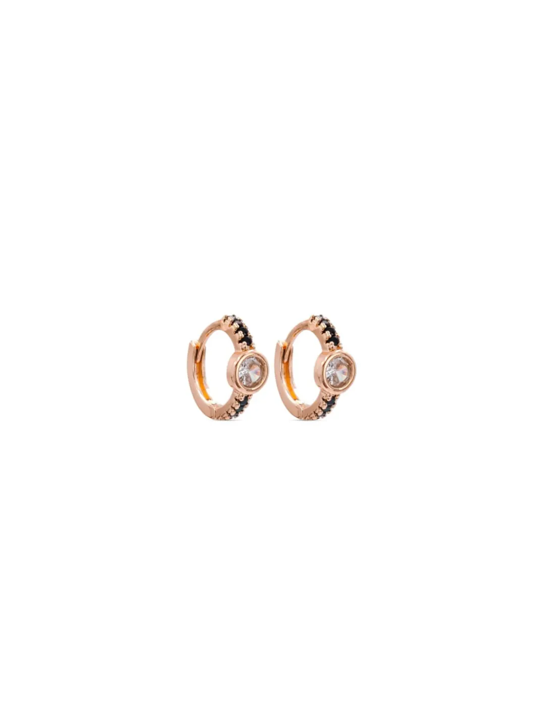ROSE GOLD DAINTY HUGGIE EARRING
