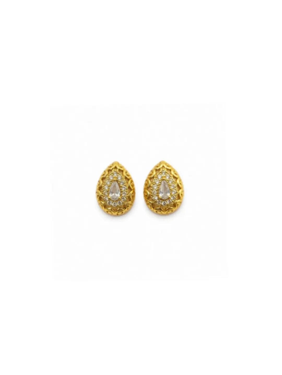 REGAL PAISLEY TEARDROP EARRINGS