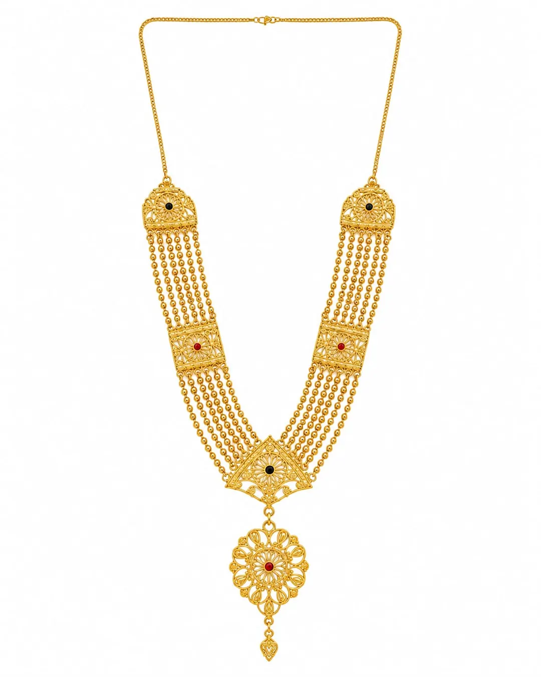GOLD-TONE MULTI-STRAND RANI HAAR