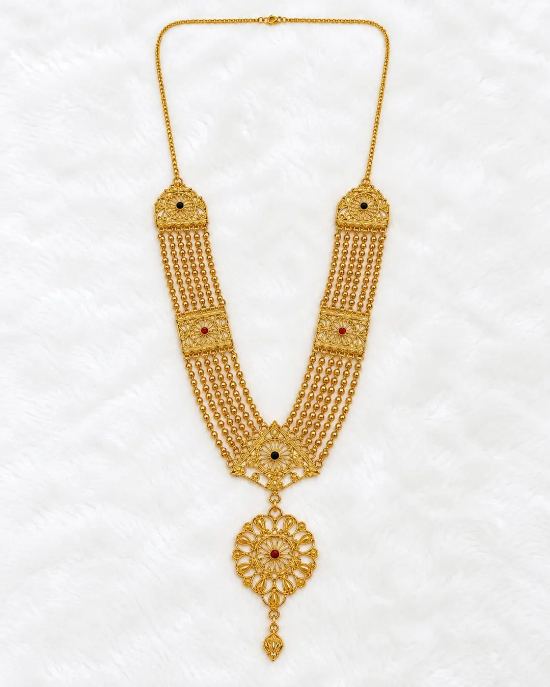GOLD-TONE MULTI-STRAND RANI HAAR