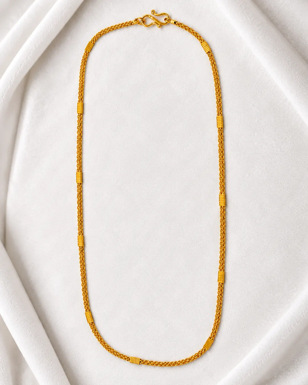 CLASSIC GOLD-TONE ELEGANT LINK CHAIN MEN