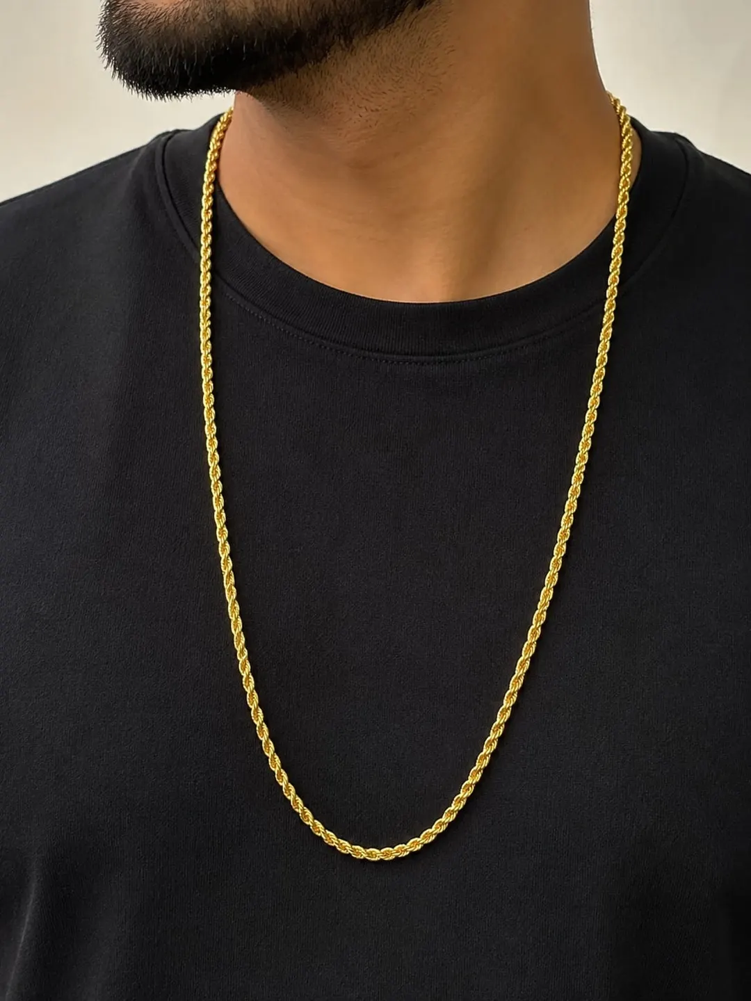 ROYAL GOLDEN SPIRAL CHAIN MEN
