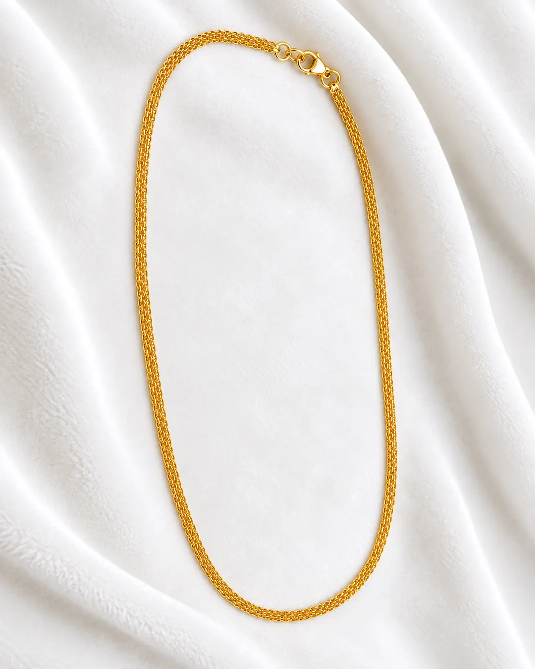 CLASSIC GOLD-TONE FINE LINK CHAIN MEN