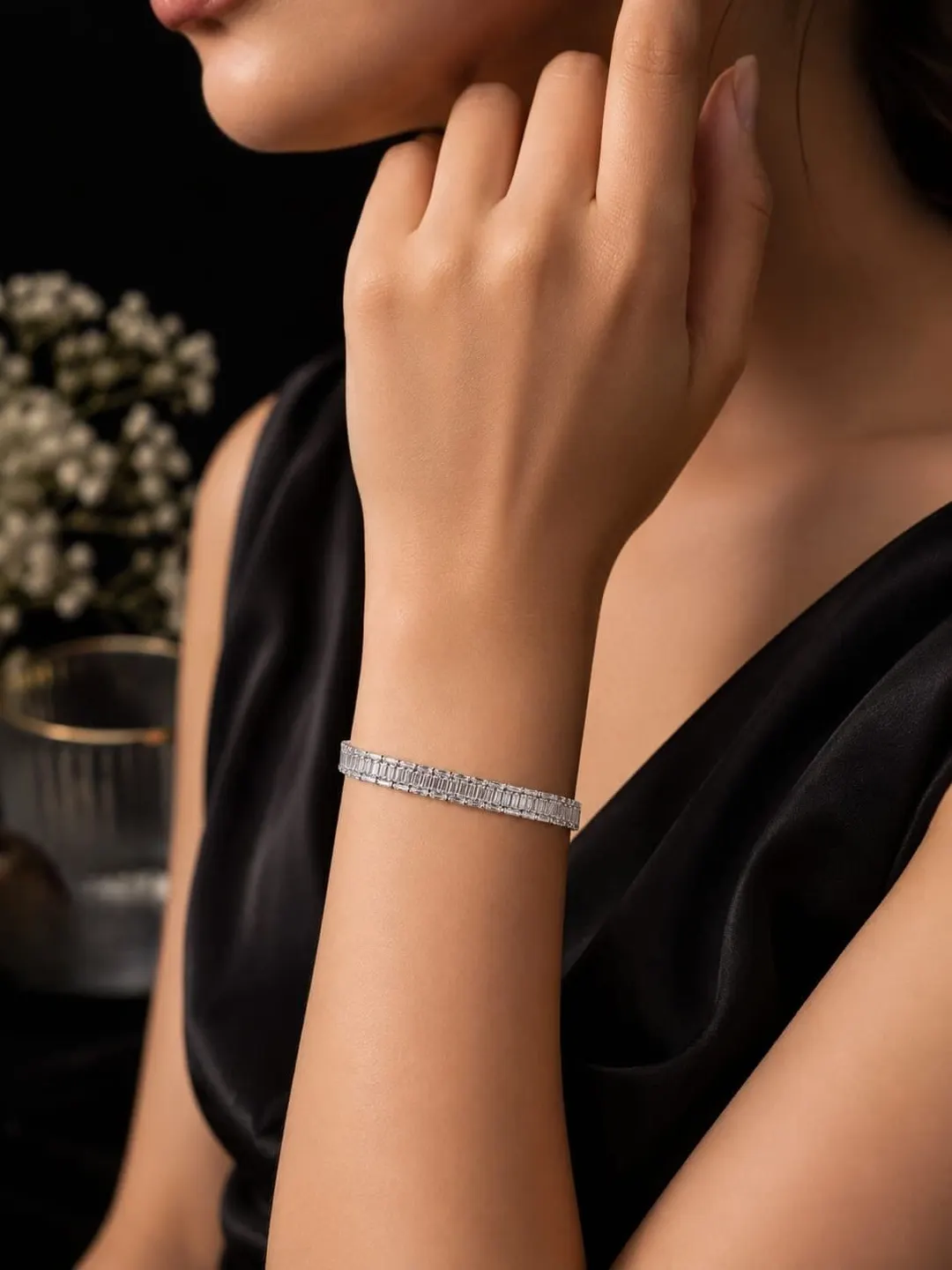 ETERNAL SPARKLE PAVE BRACELET.