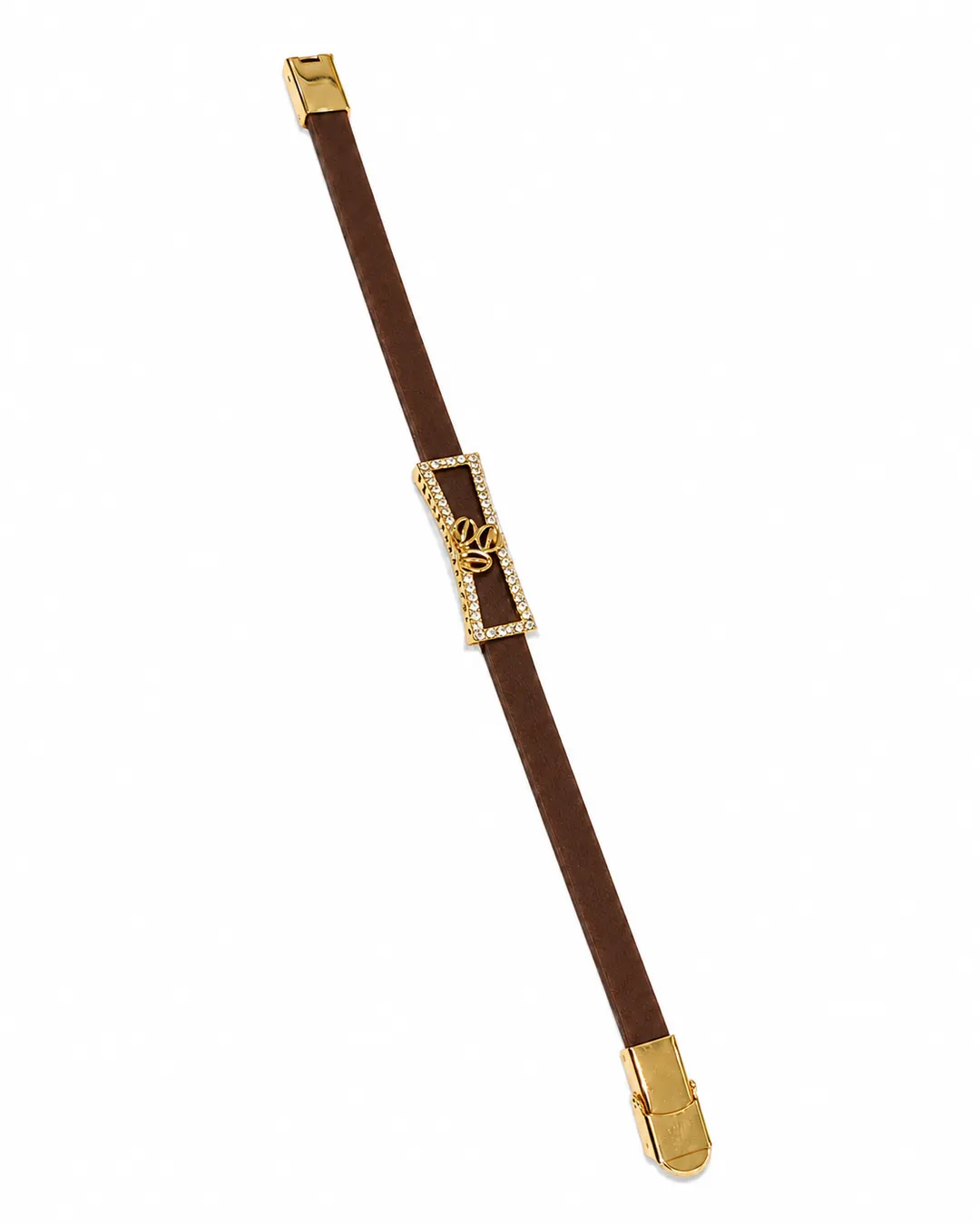 REGAL BELTED LEATHER BRACELET.