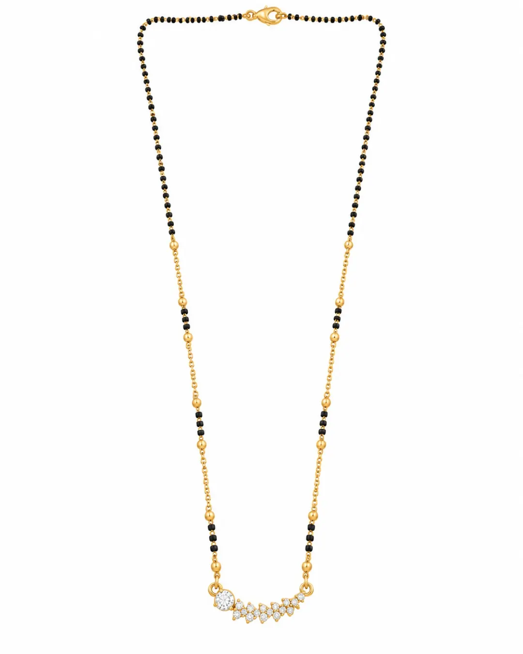 GOLDEN CRYSTAL MANGALSUTRA