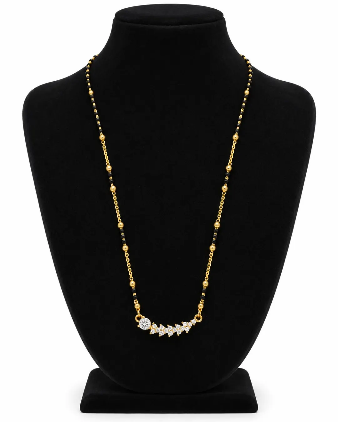 GOLDEN CRYSTAL MANGALSUTRA
