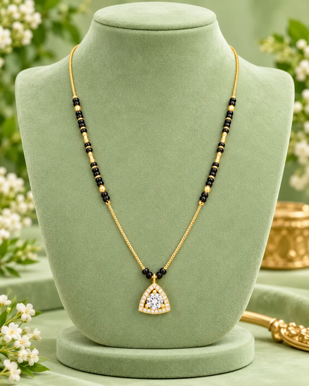 ELEGANT TRIANGLE MANGALSUTRA