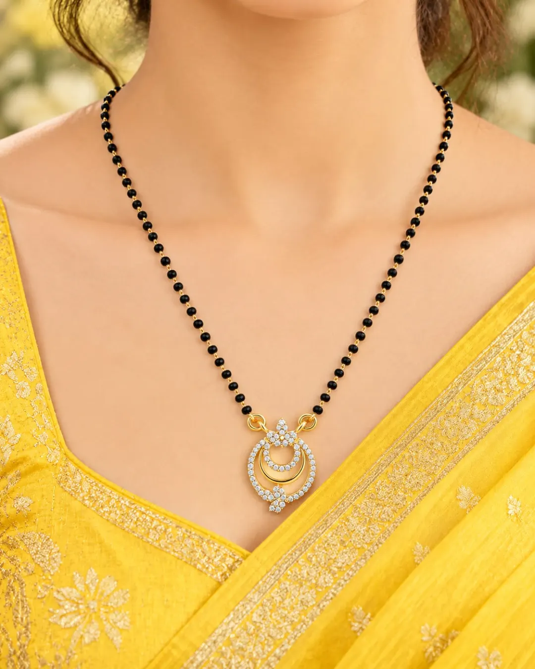 ELEGANT GOLD PLATED MANGALSUTRA