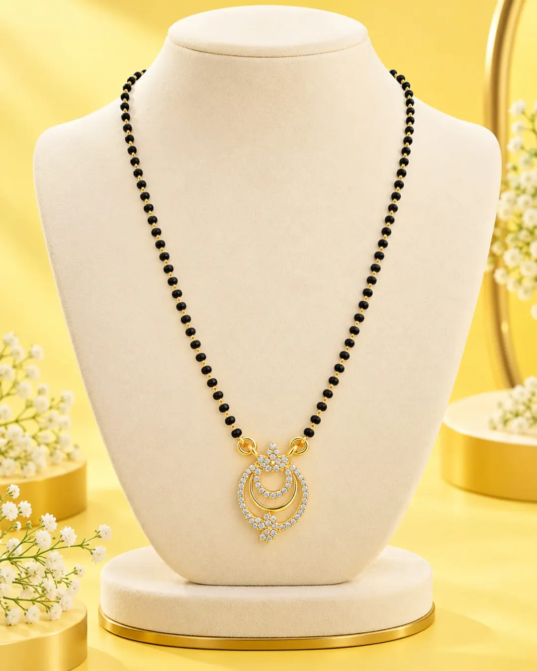 ELEGANT GOLD PLATED MANGALSUTRA