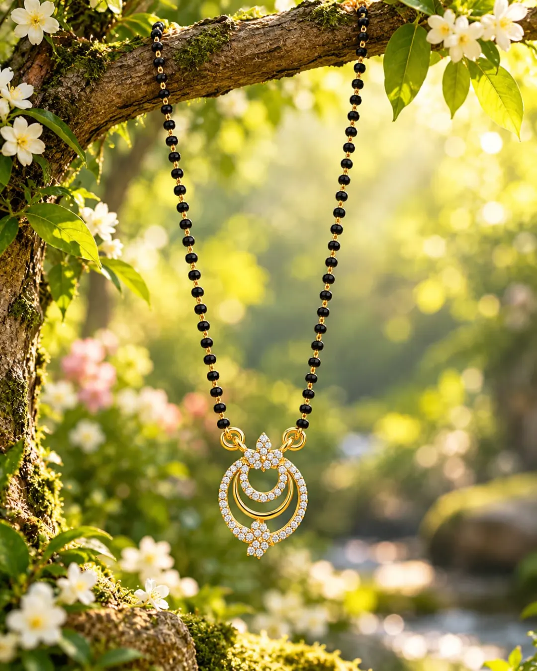 ELEGANT GOLD PLATED MANGALSUTRA