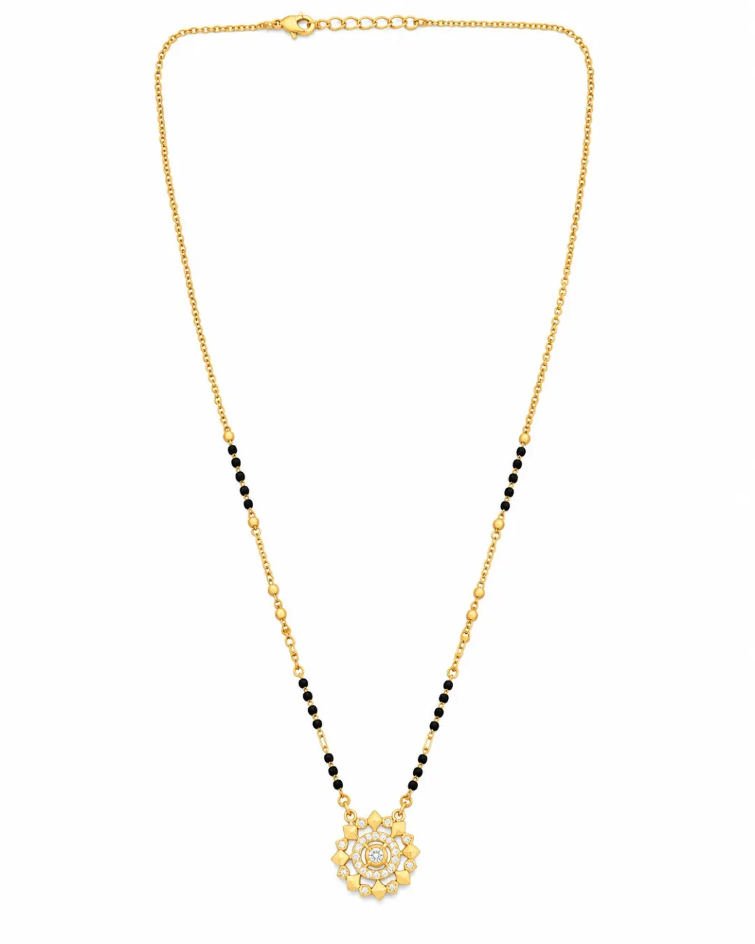 TRADITIONAL FLORAL DESIGN MANGALSUTRA
