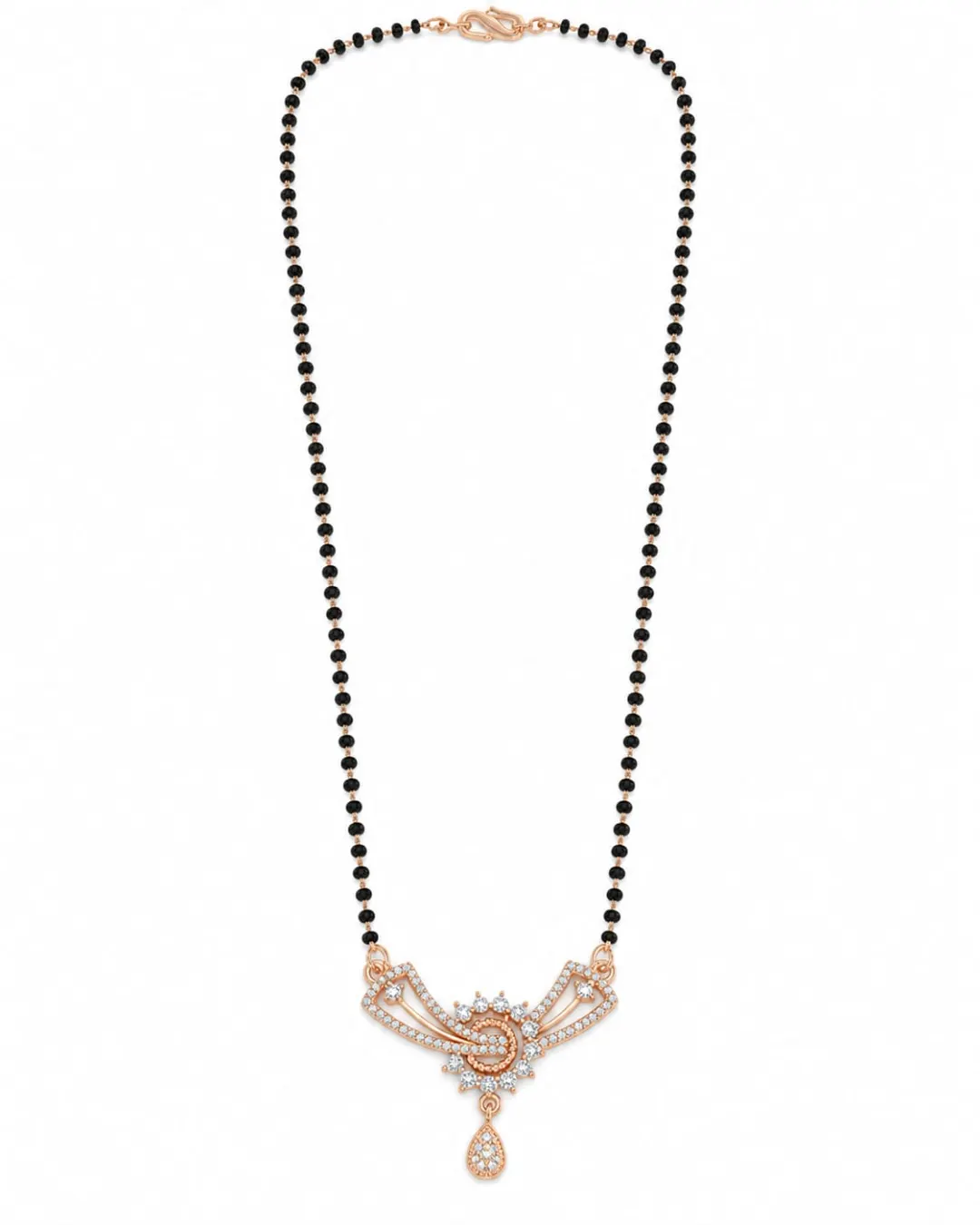 ROYAL SWIRL ROSE GOLD MANGALSUTRA