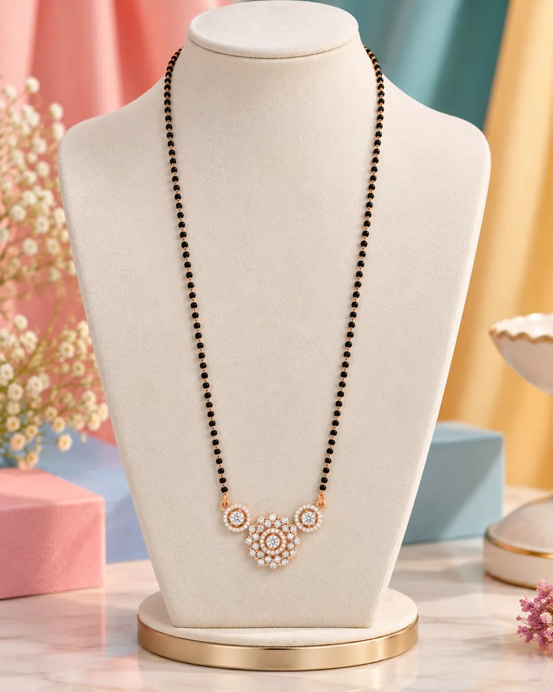 ROYAL RADIANCE FLORAL MANGALSUTRA