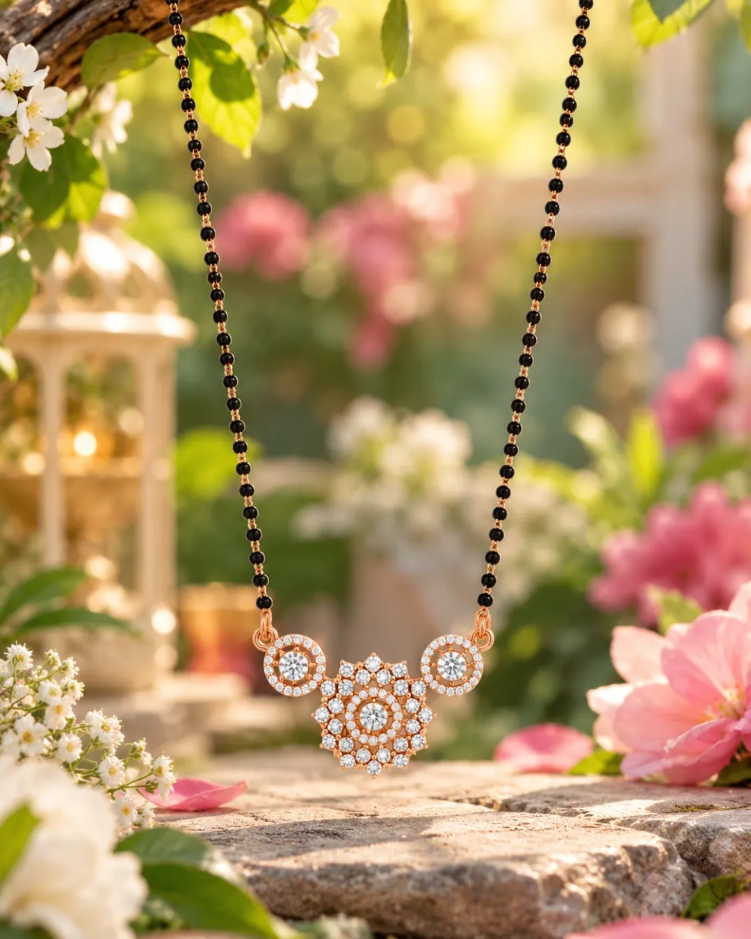 ROYAL RADIANCE FLORAL MANGALSUTRA