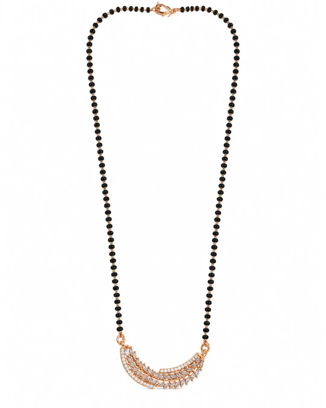 ROYAL CRYSTAL CRESCENT MANGALSUTRA