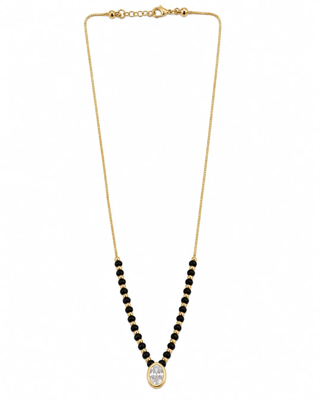 CLASSIC OVAL SOLITAIRE MANGALSUTRA