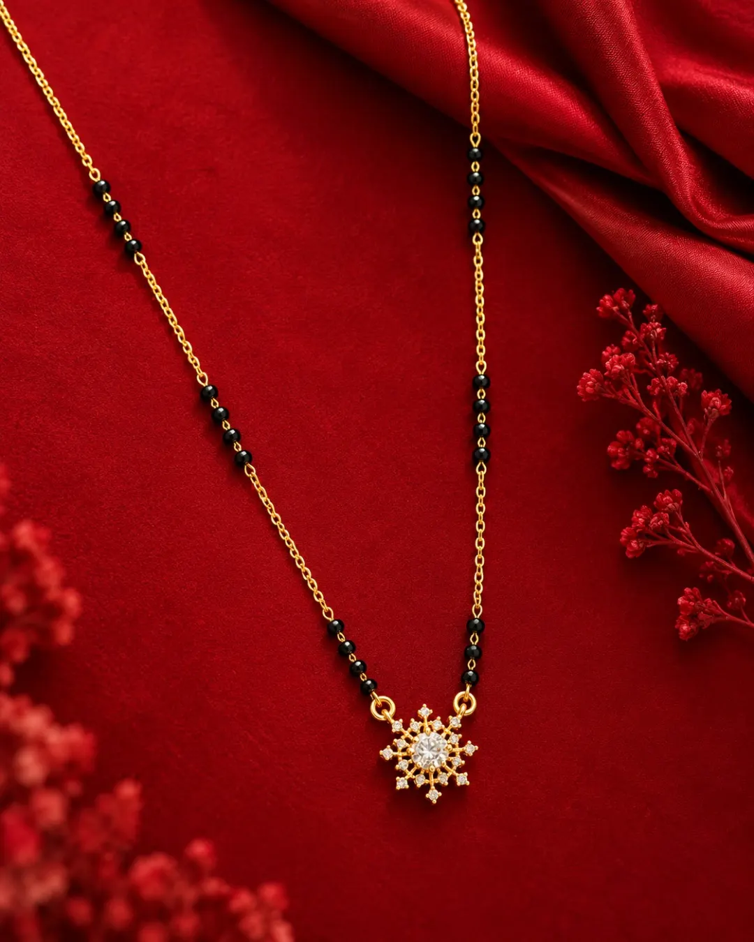 ROYAL SUNBURST SPARKLE MANGALSUTRA