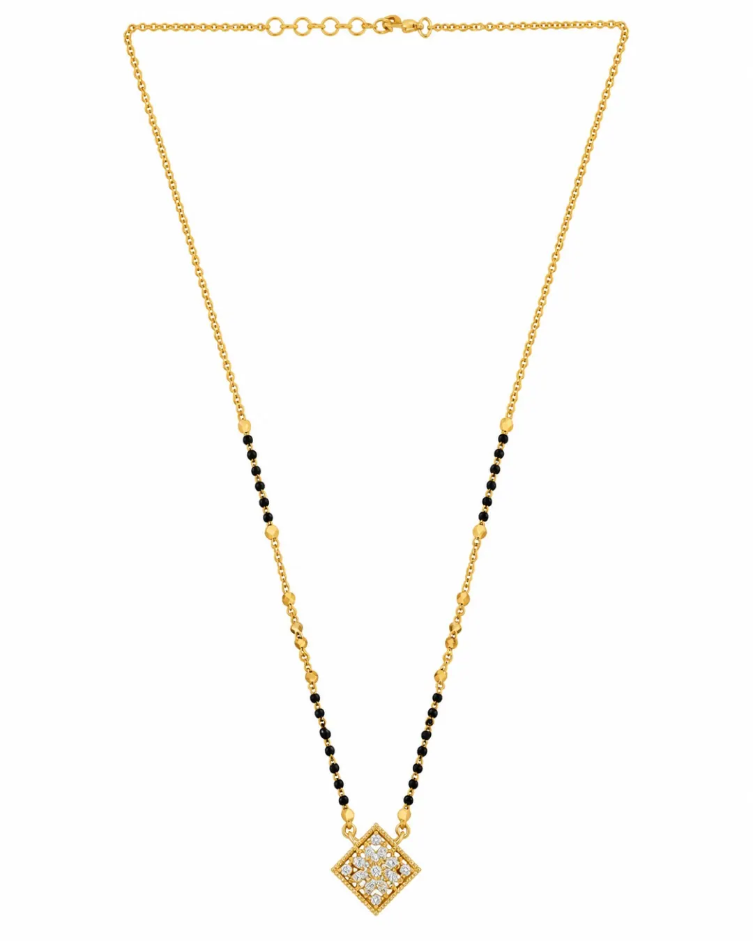 ROYAL DIAMOND CLUSTER MANGALSUTRA